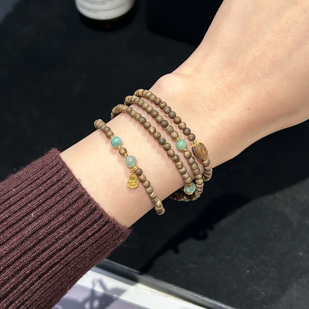 18K金 香香项链手链两戴款   244389