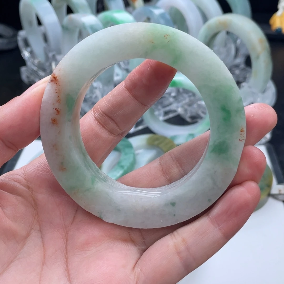 未镶嵌圆条定制翡翠