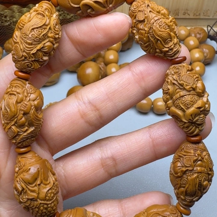 橄榄核手串/手链财神