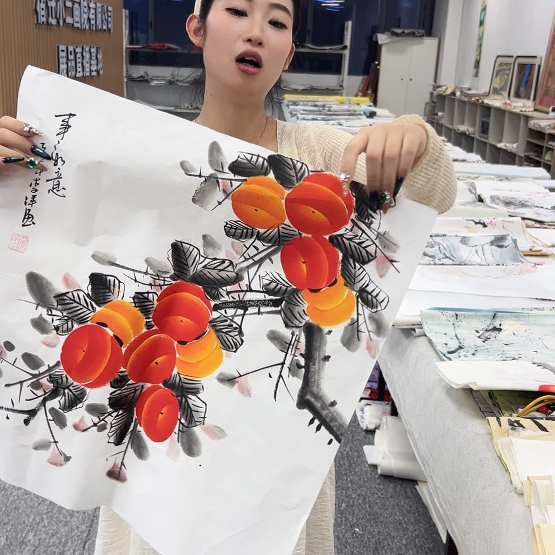 国画纯手绘字画作品