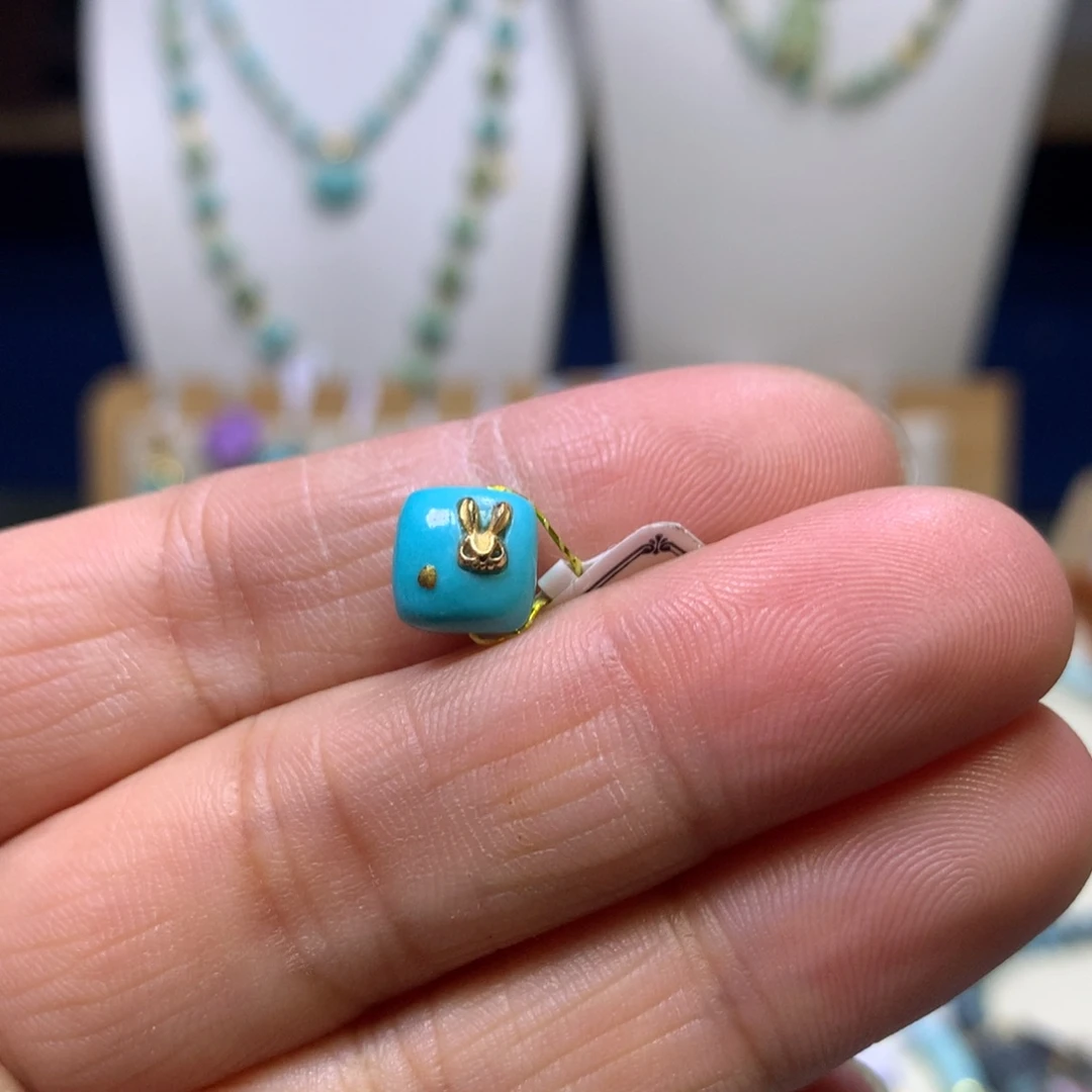 绿松石未镶嵌配饰