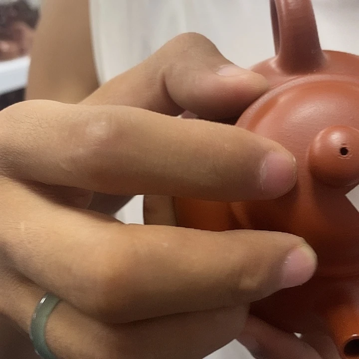 茶壶紫砂赵庄朱泥容天微瑕