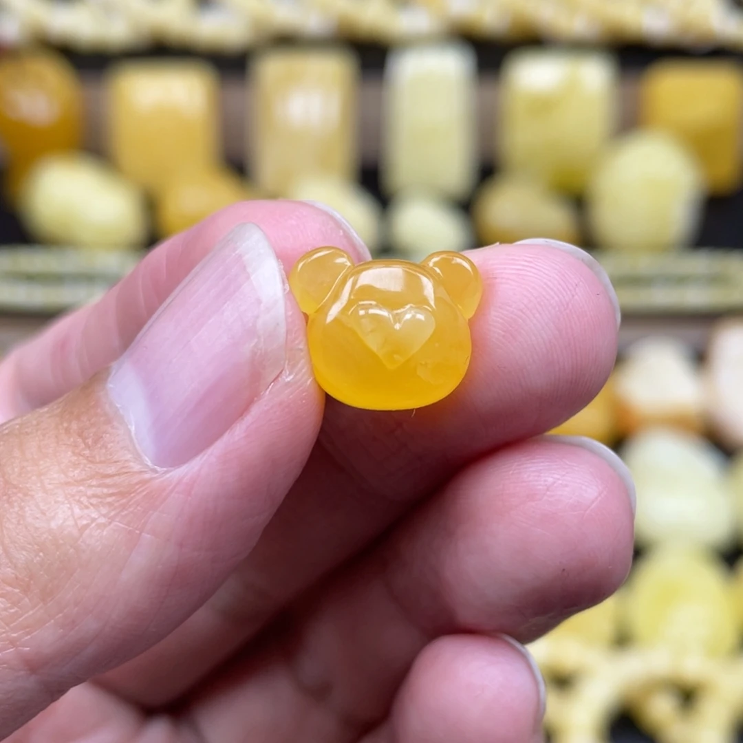 琥珀未镶嵌裸石琥珀蜜蜡