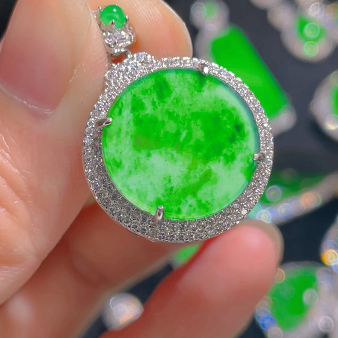 翡翠吊坠(不含链)未镶嵌