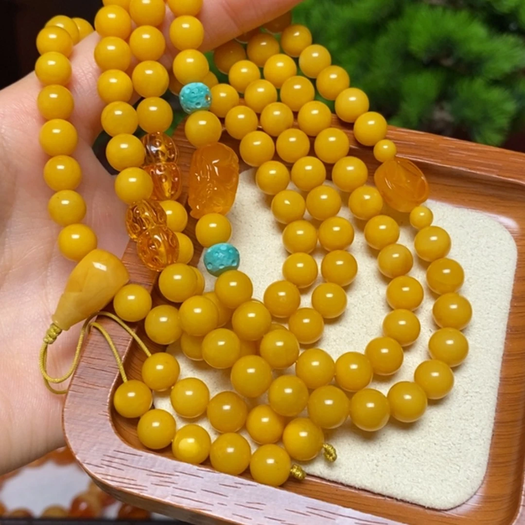 【闪购商品】手链蜜蜡未镶嵌手串