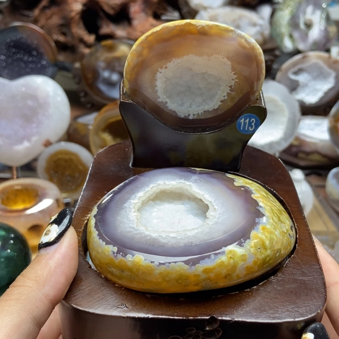 摆件紫晶未镶嵌水晶