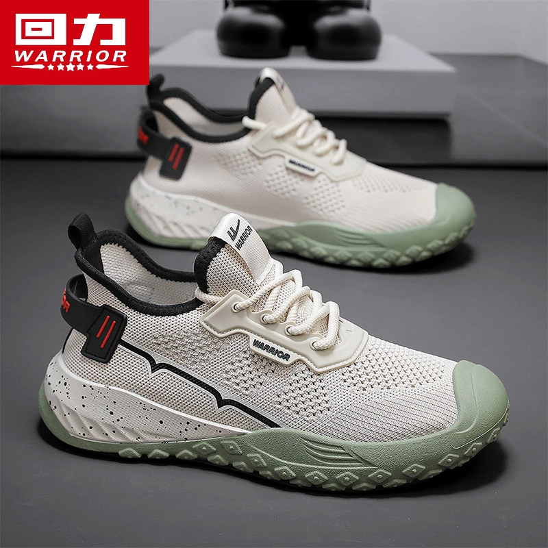 回力男鞋2025新款椰子鞋秋季网面透气轻便软底运动休闲防臭网鞋子