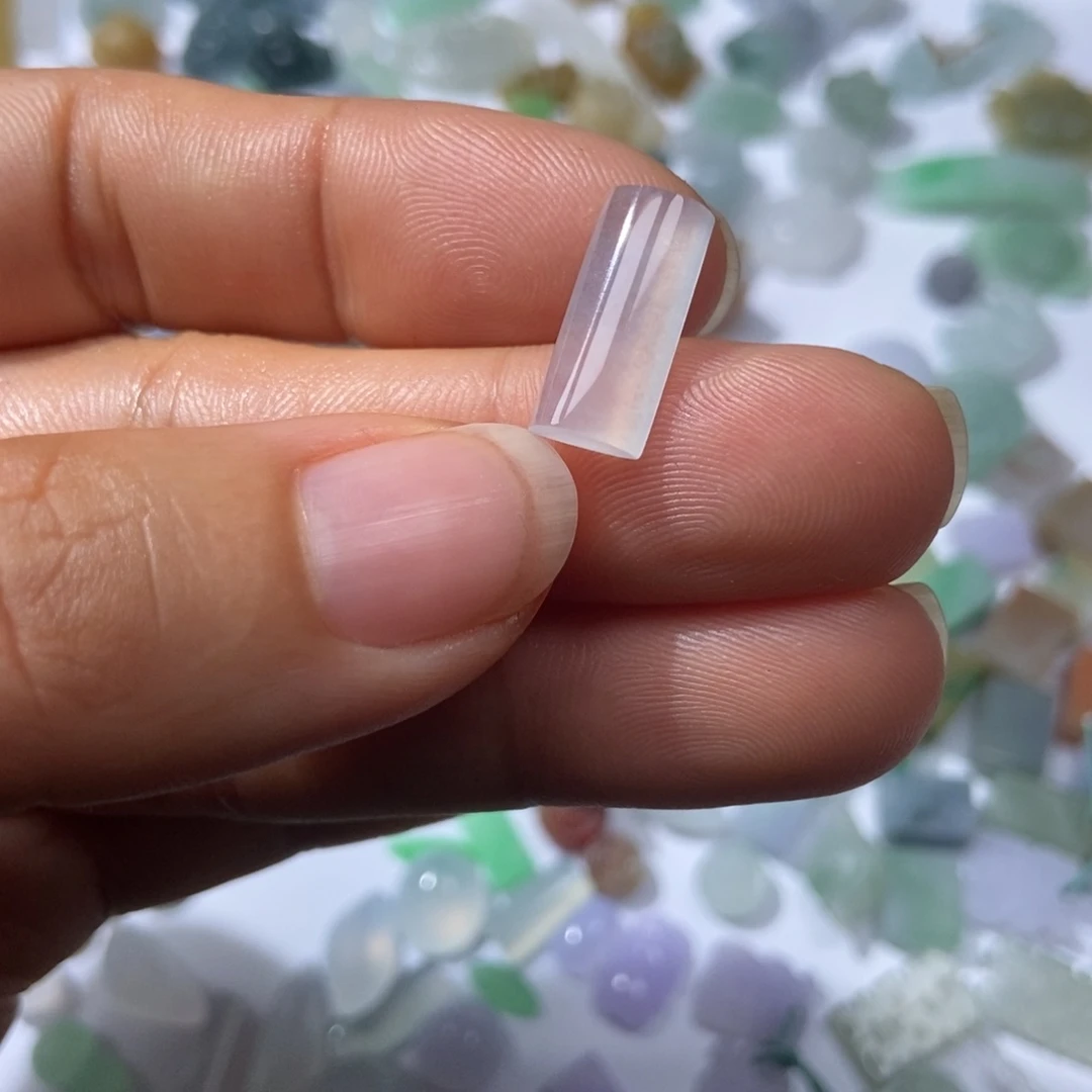 定制翡翠未镶嵌翡翠14.9*6.6