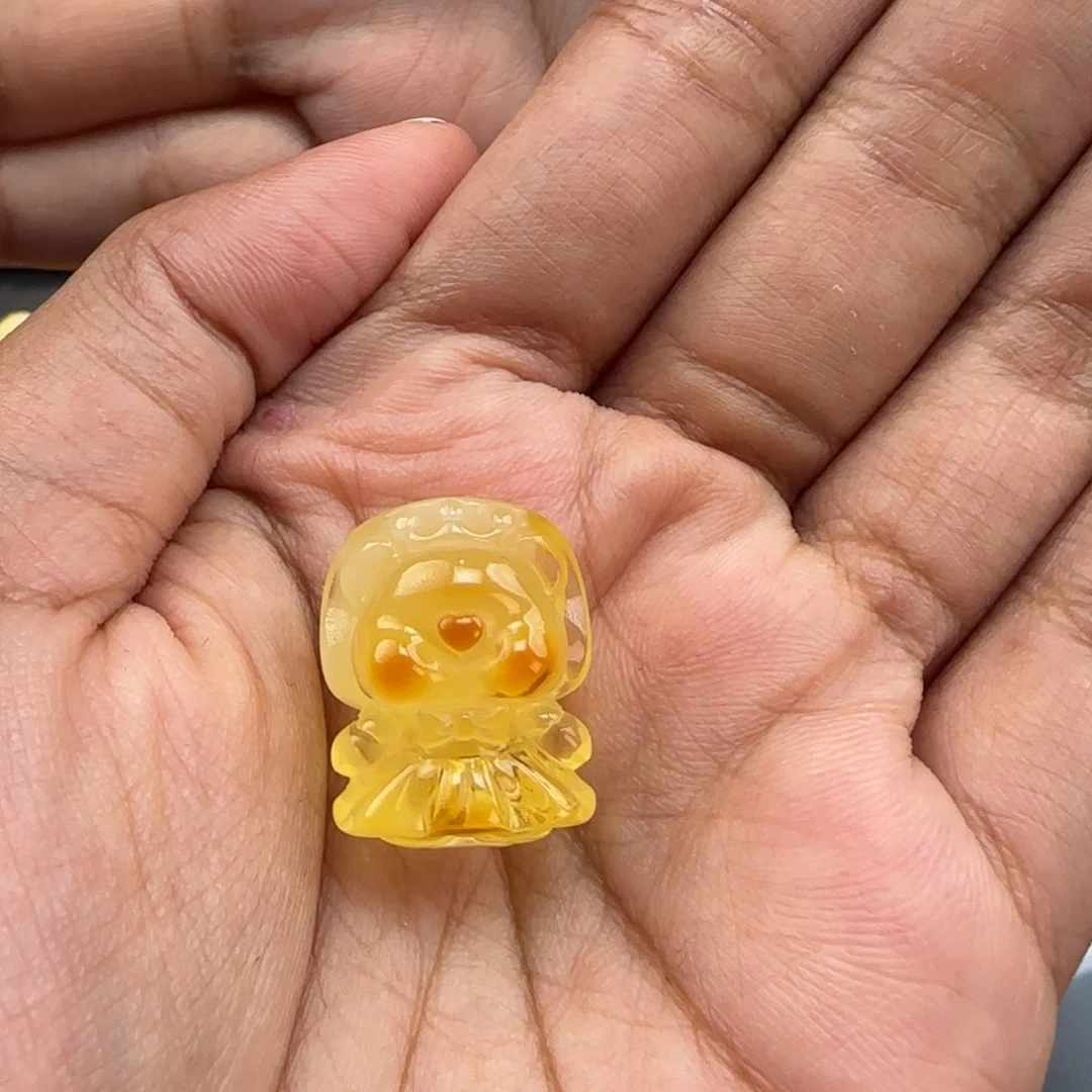 未镶嵌颈饰琥珀蜜蜡