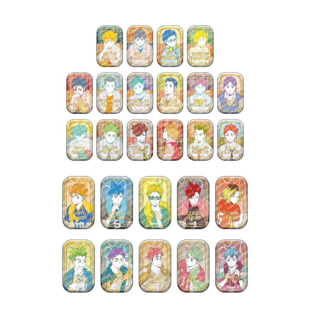 【日谷】排球少年 烫金方 第一弹 第二弹 直抽（默认代拆）