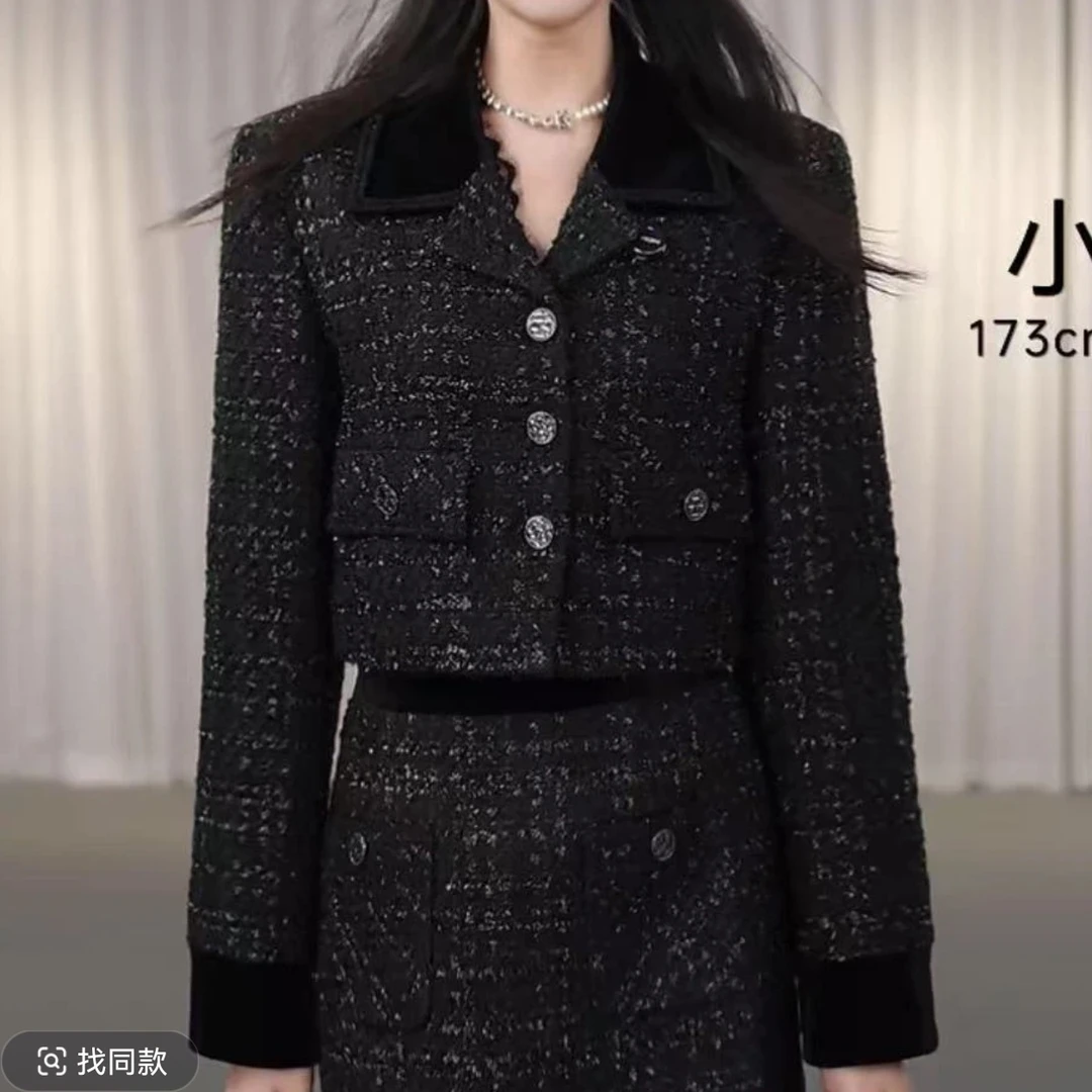 新款百搭经典小香风轻奢外套540035