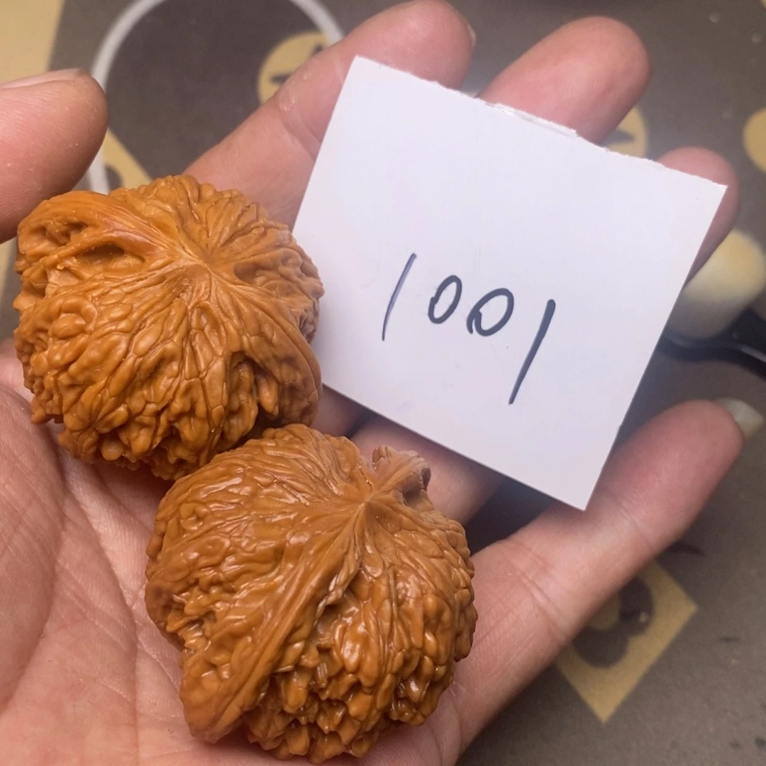 可***面核桃磨盘狮子头1001