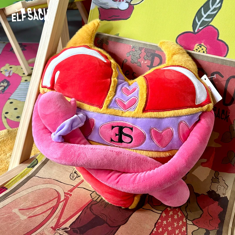 【生活周边系列】妖精的口袋粉色恶魔角爱心可爱长腿抱枕女24新款