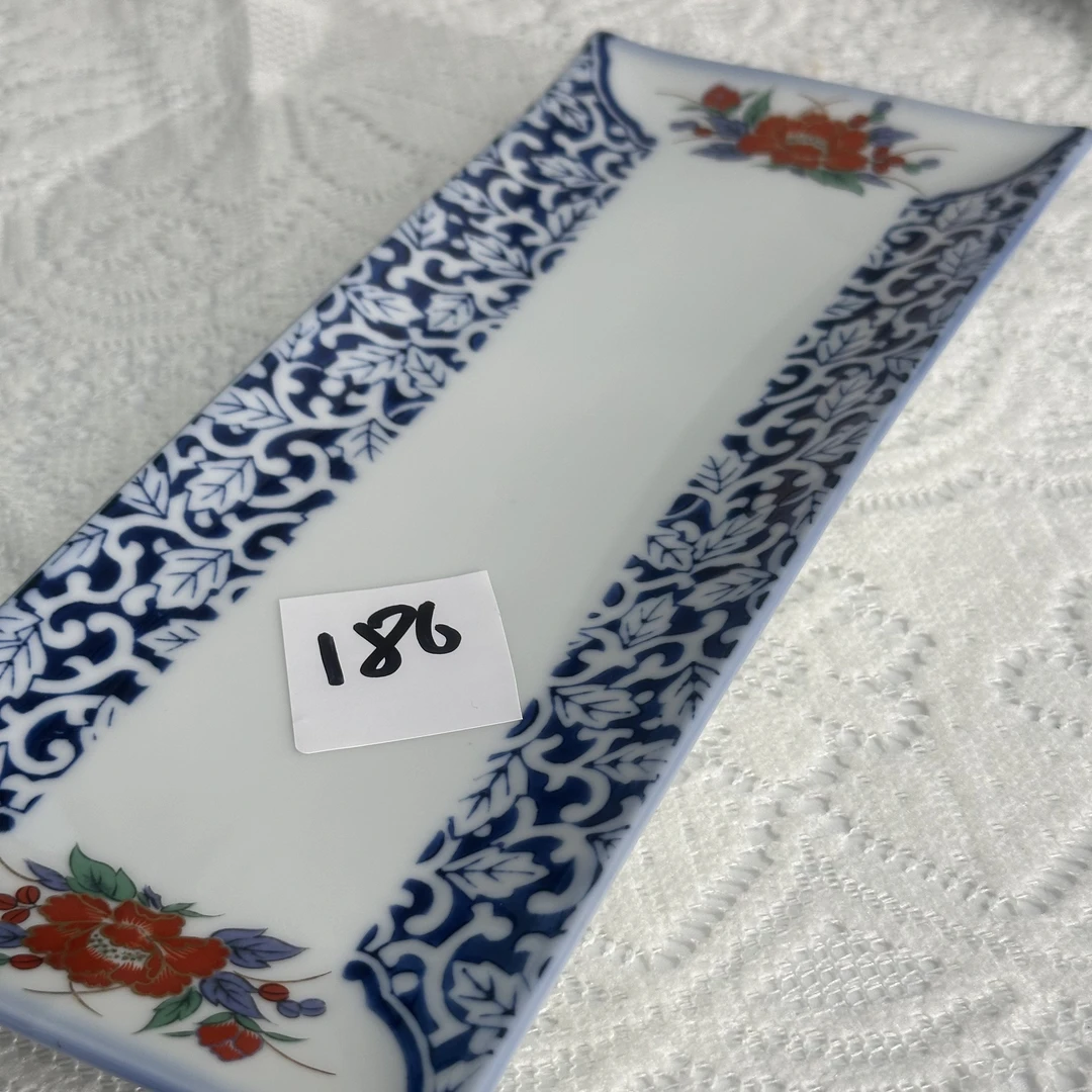 186号孤品高端中古日瓷回流拍下备注标签序号香兰社深川制九谷三