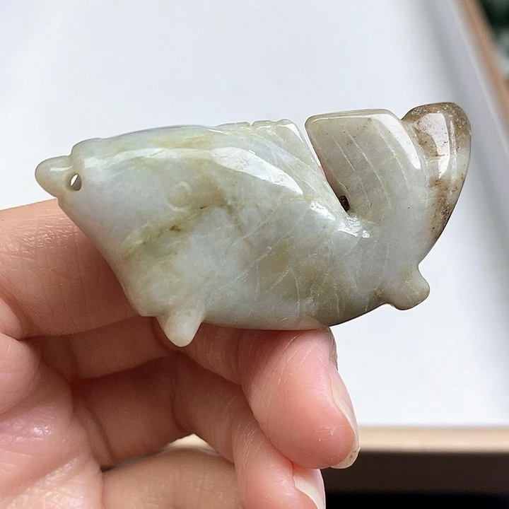 翡翠未镶嵌颈饰天然翡翠82