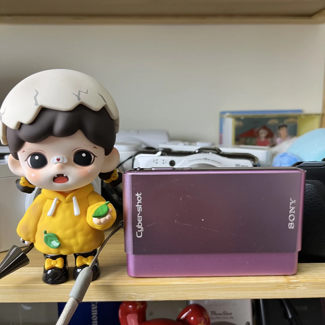 9新  索尼t77 1000w像素 网红款 屏幕轻微压痕 成色如图配件齐