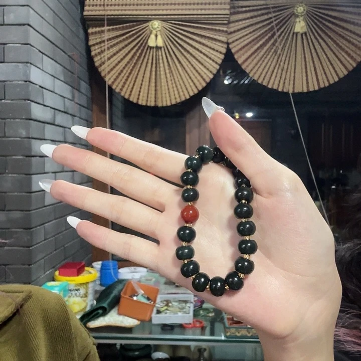 和田玉手链未镶嵌