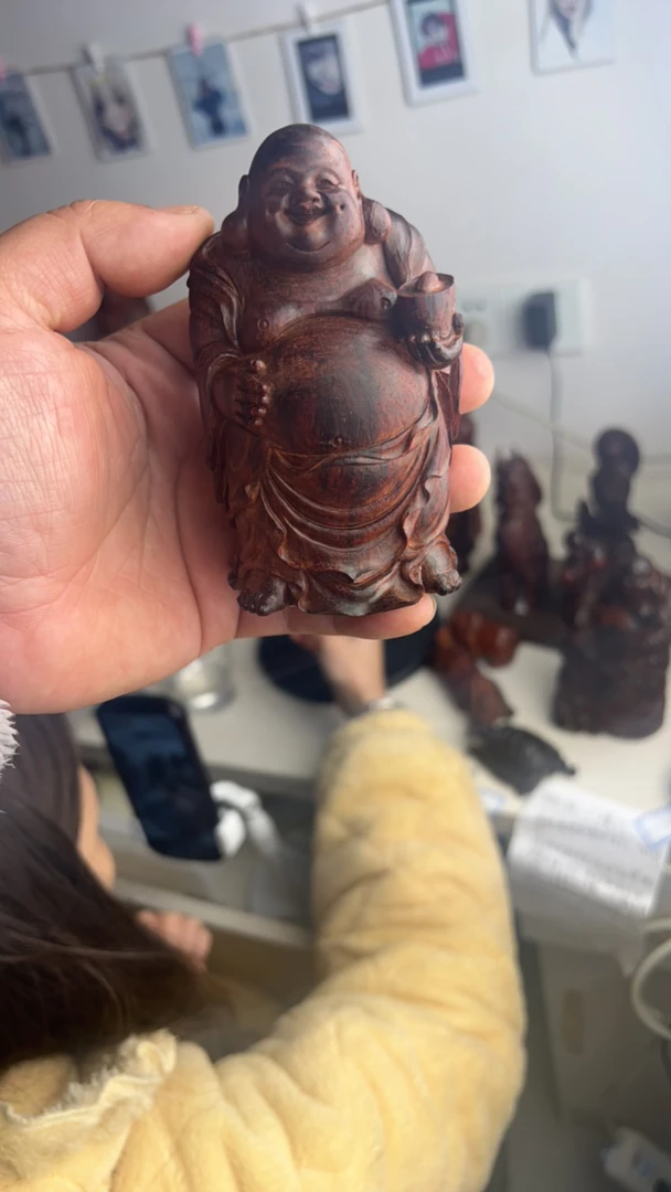 印度小叶紫檀檀香紫檀弥勒