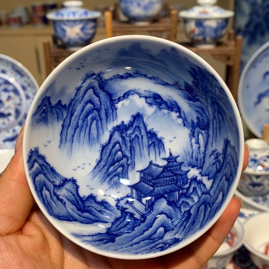 景德镇陶瓷手工手绘