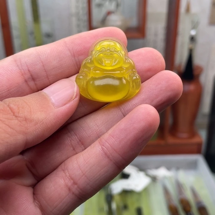 蛇纹石玉未镶嵌四大名玉毛笔
