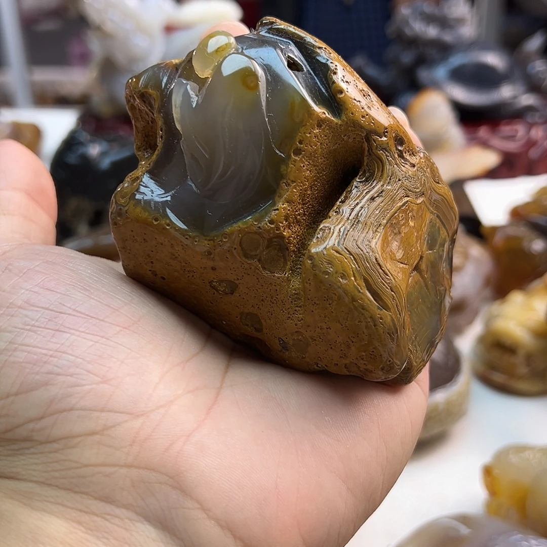 玛瑙/玉髓未镶嵌颈饰