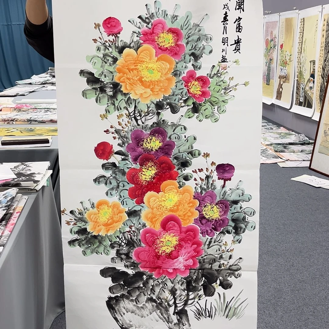 国画国画老师作品
