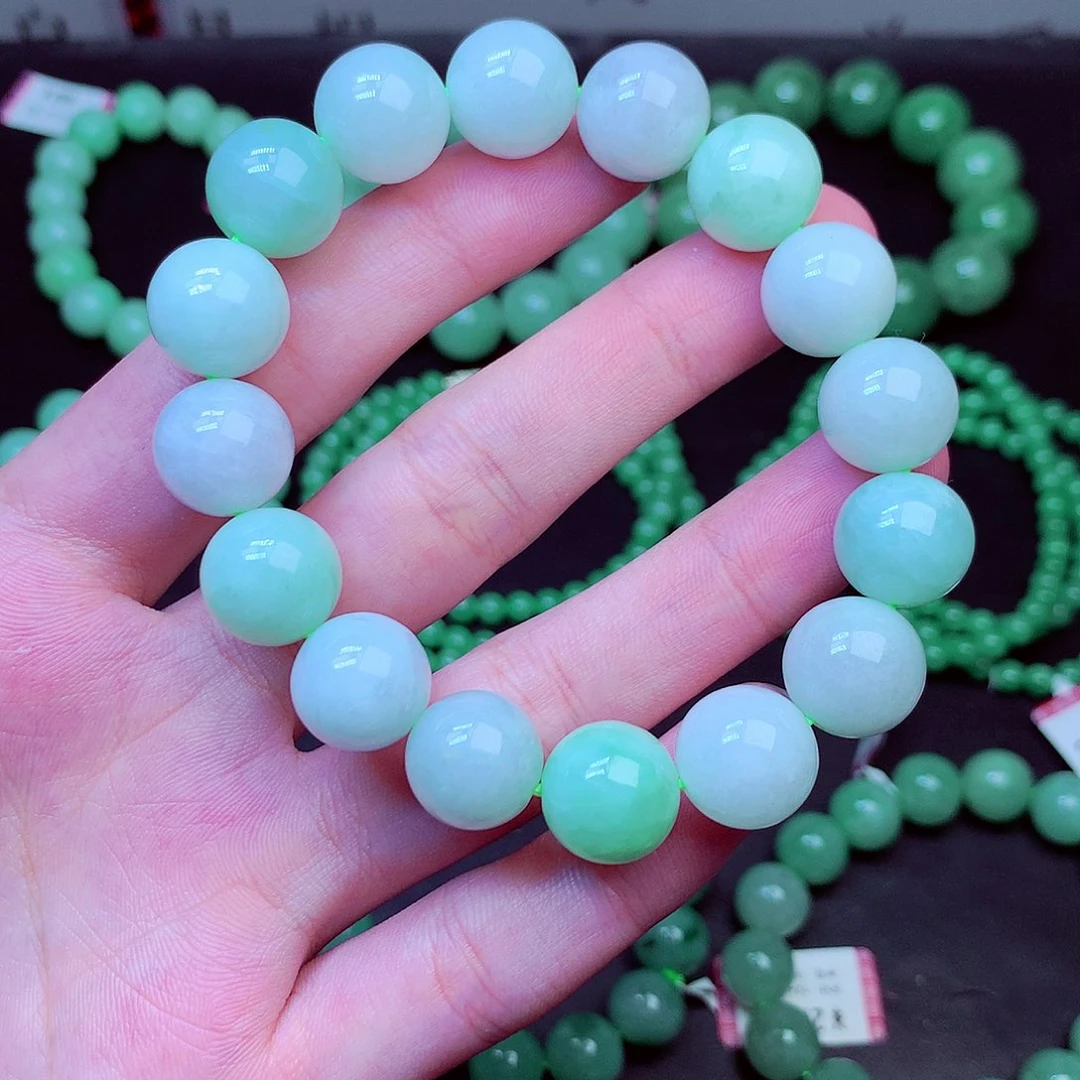 翡翠未镶嵌毛衣链