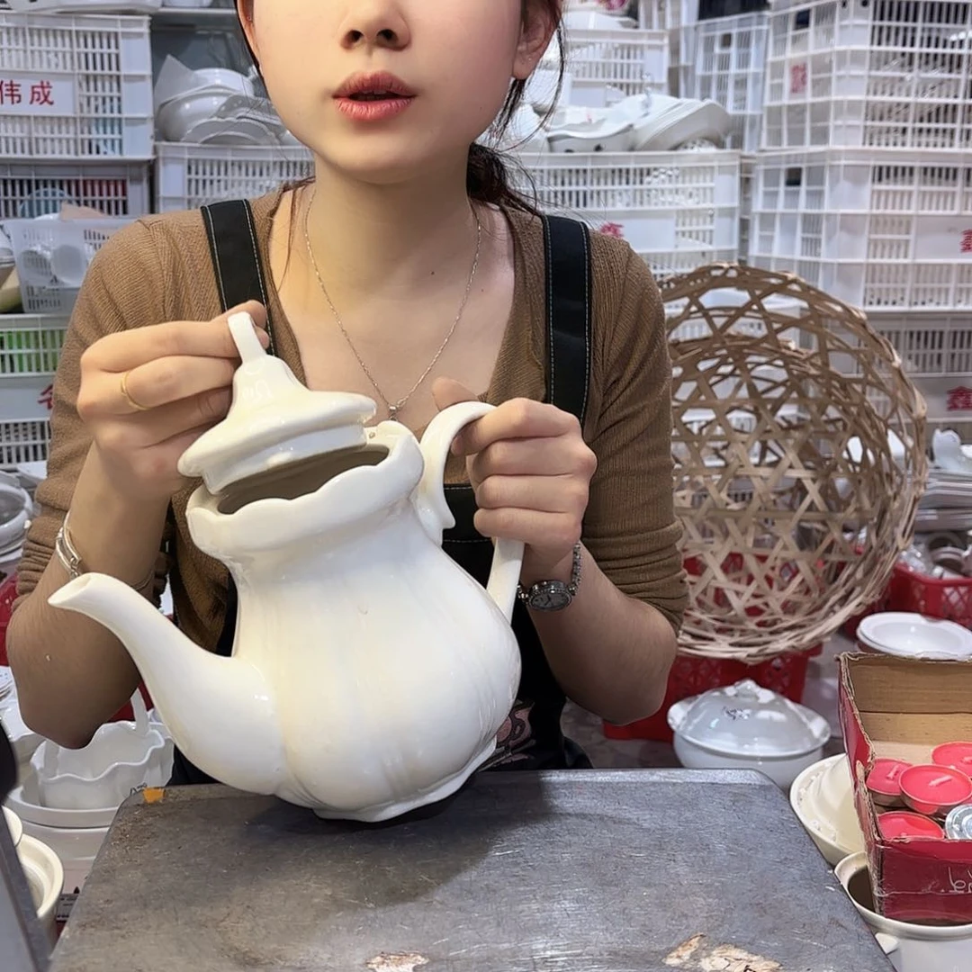 盘微瑕产品………南瓜壶一个