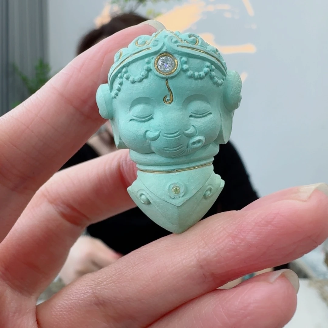 绿松石未镶嵌珠宝奇石