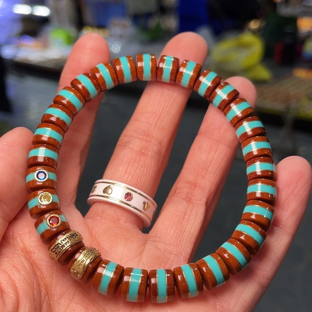 手串紫金鼠高端镶嵌