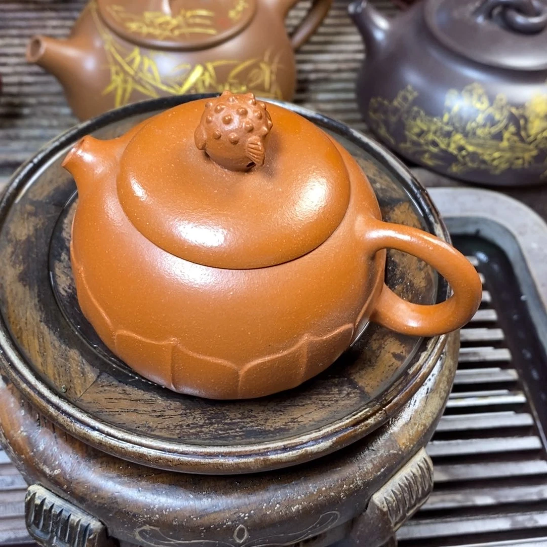 茶壶紫泥原矿手工125