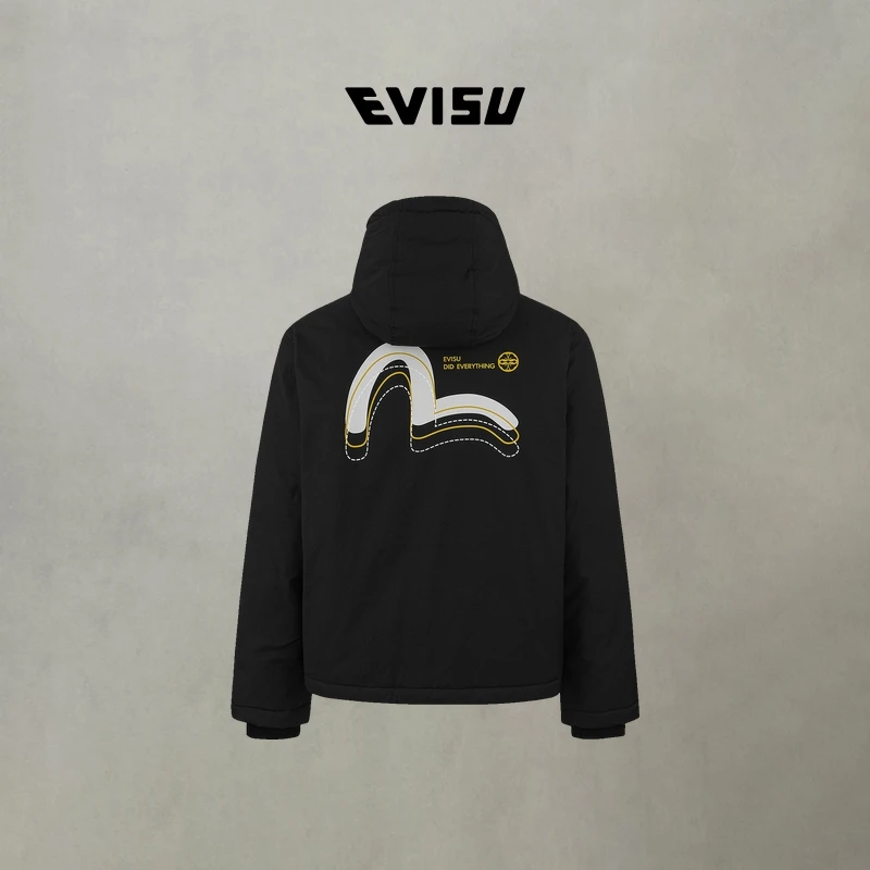 EVISU福神 2025年秋季新品男士海鸥印花夹克2EAEPM4JK1204XXSN