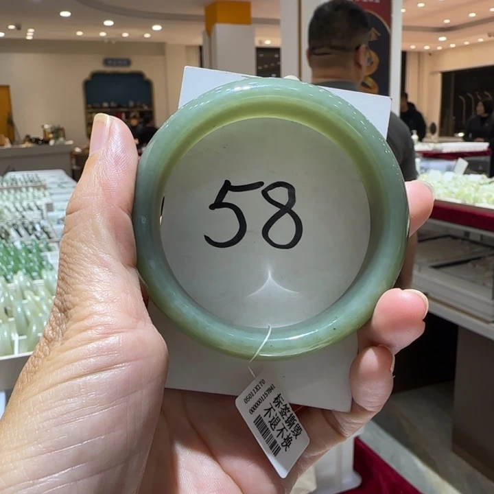 和田玉未镶嵌手镯782