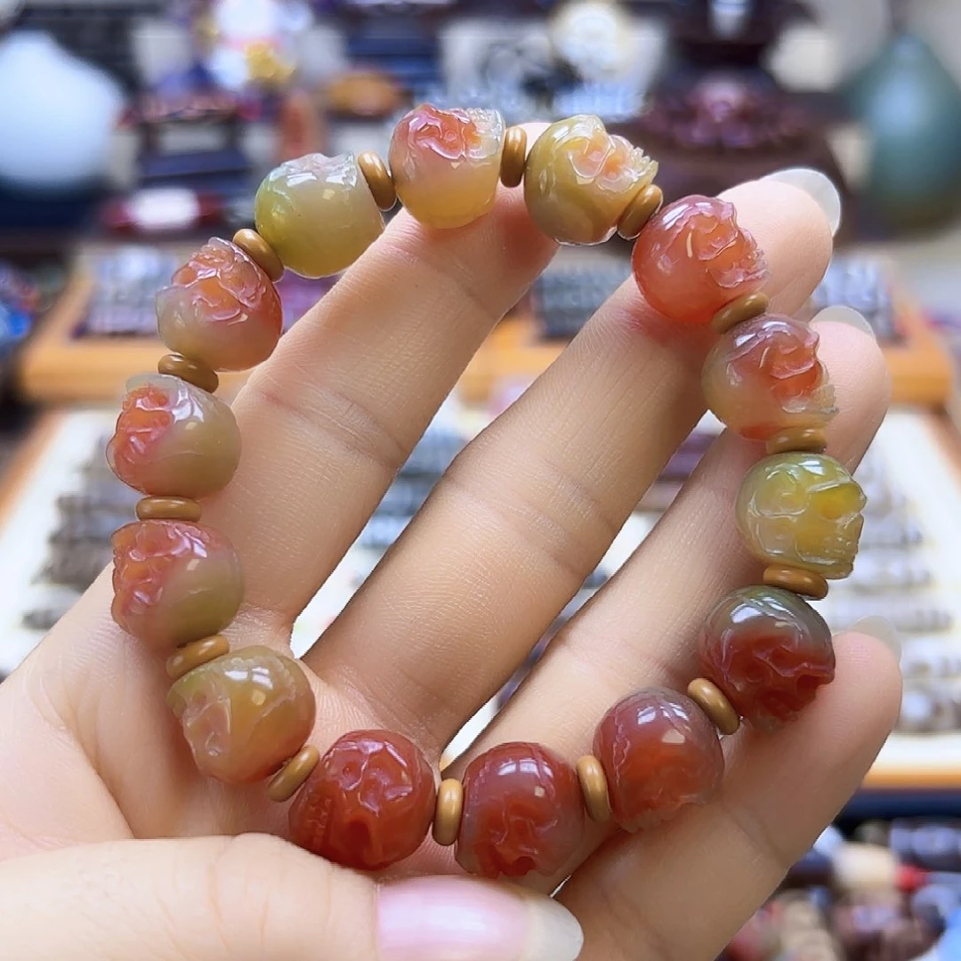 玛瑙/玉髓项链未镶嵌