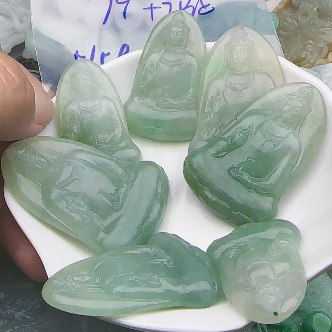斌***定制翡翠未镶嵌翡翠
