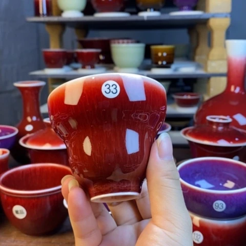 【闪购商品】景德镇名陶坊原矿郎红