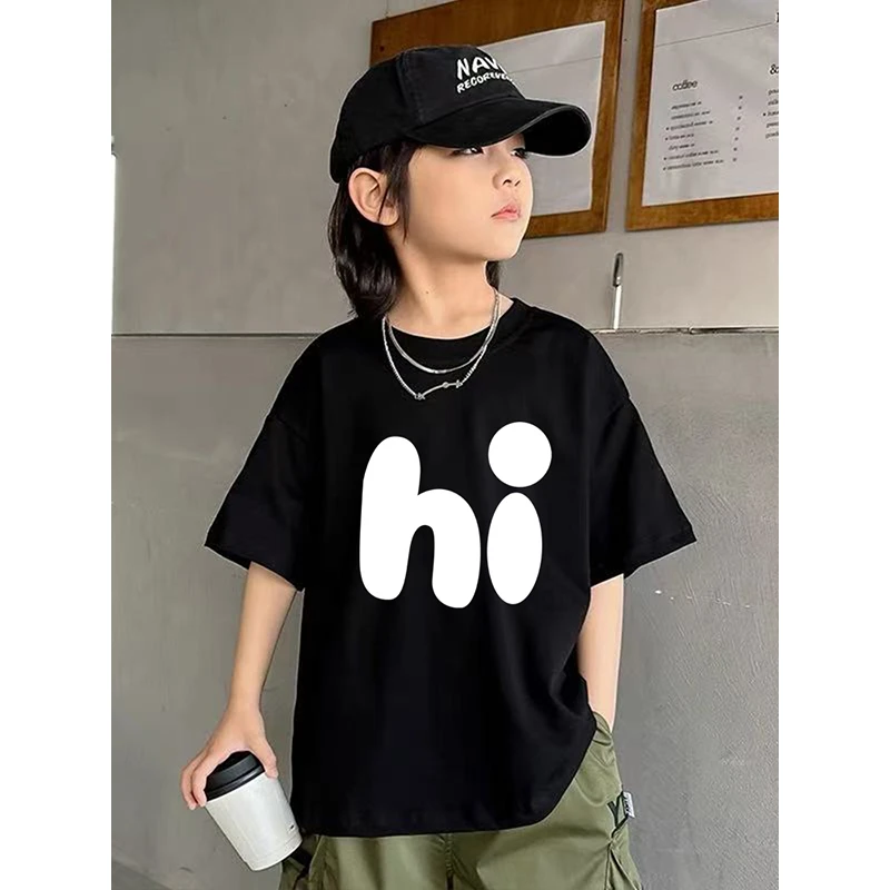 2025新款夏季男童A类T恤洋气抗起球潮流夏装百搭短袖t恤夏季韩版