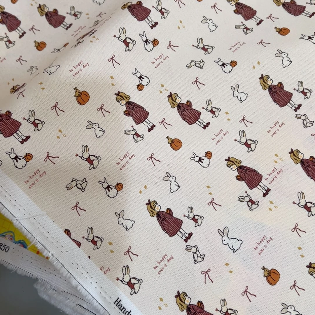 棉一米价纯棉定制底布8安帆布1.5米宽果子B