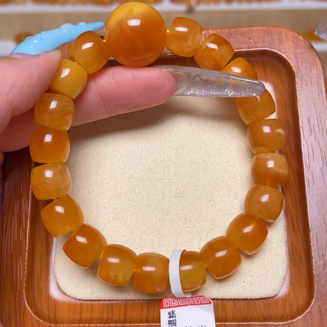 【闪购商品】未镶嵌蜜蜡手链手串