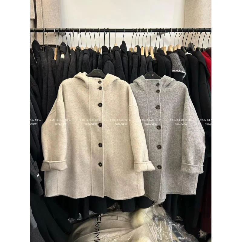 时尚百搭双面绵羊毛外套6-28款      鑫和