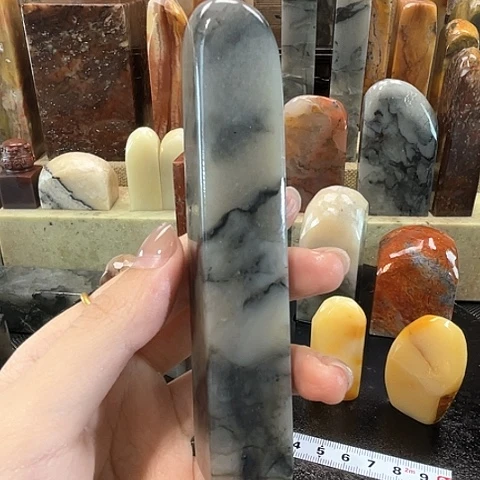 寿山石印石百****张寿山石印石