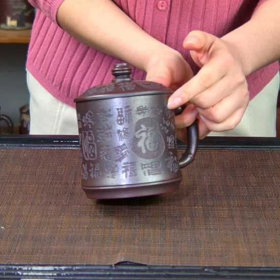 紫砂茶杯高货放漏