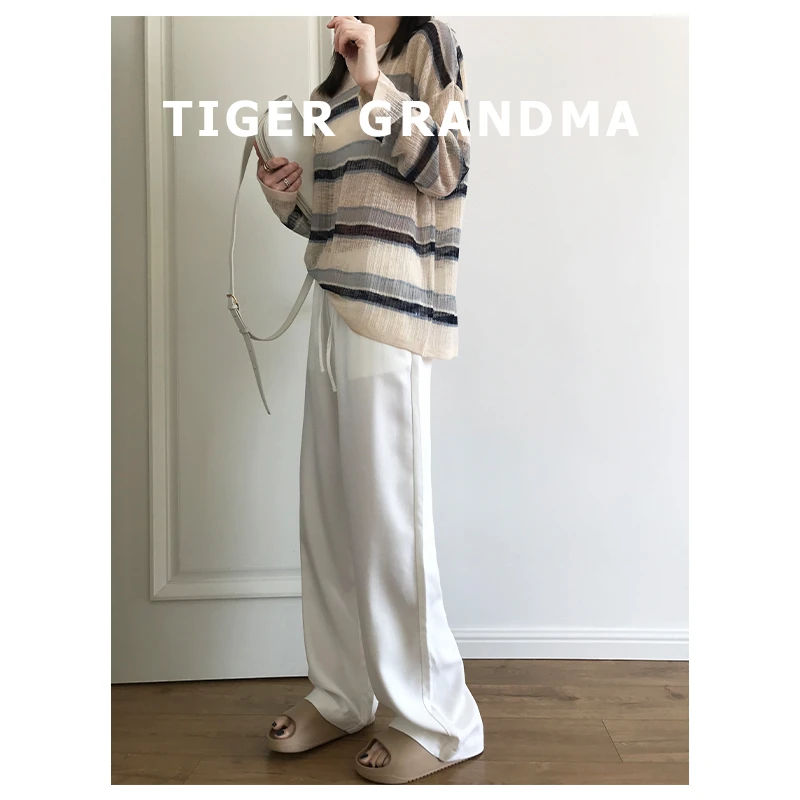 大奇TG 2507【凉糯触感】天丝桑蚕丝空气长裤