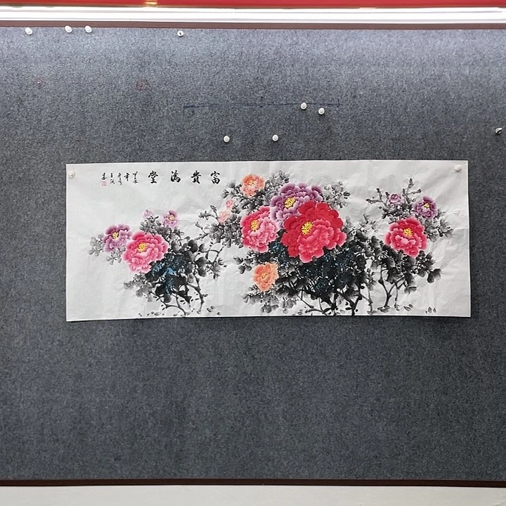 国画国画作品入选36