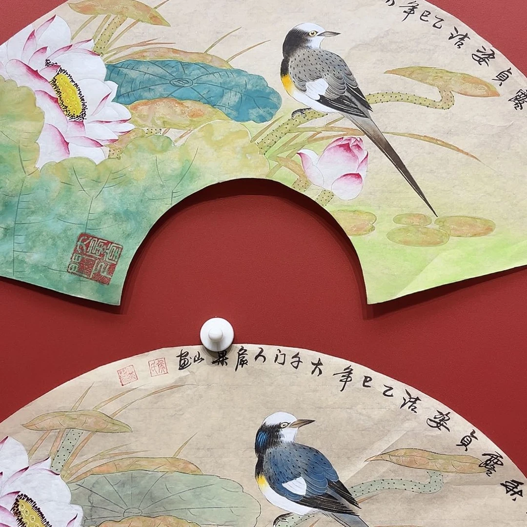 国画侯果山老师国画作品月