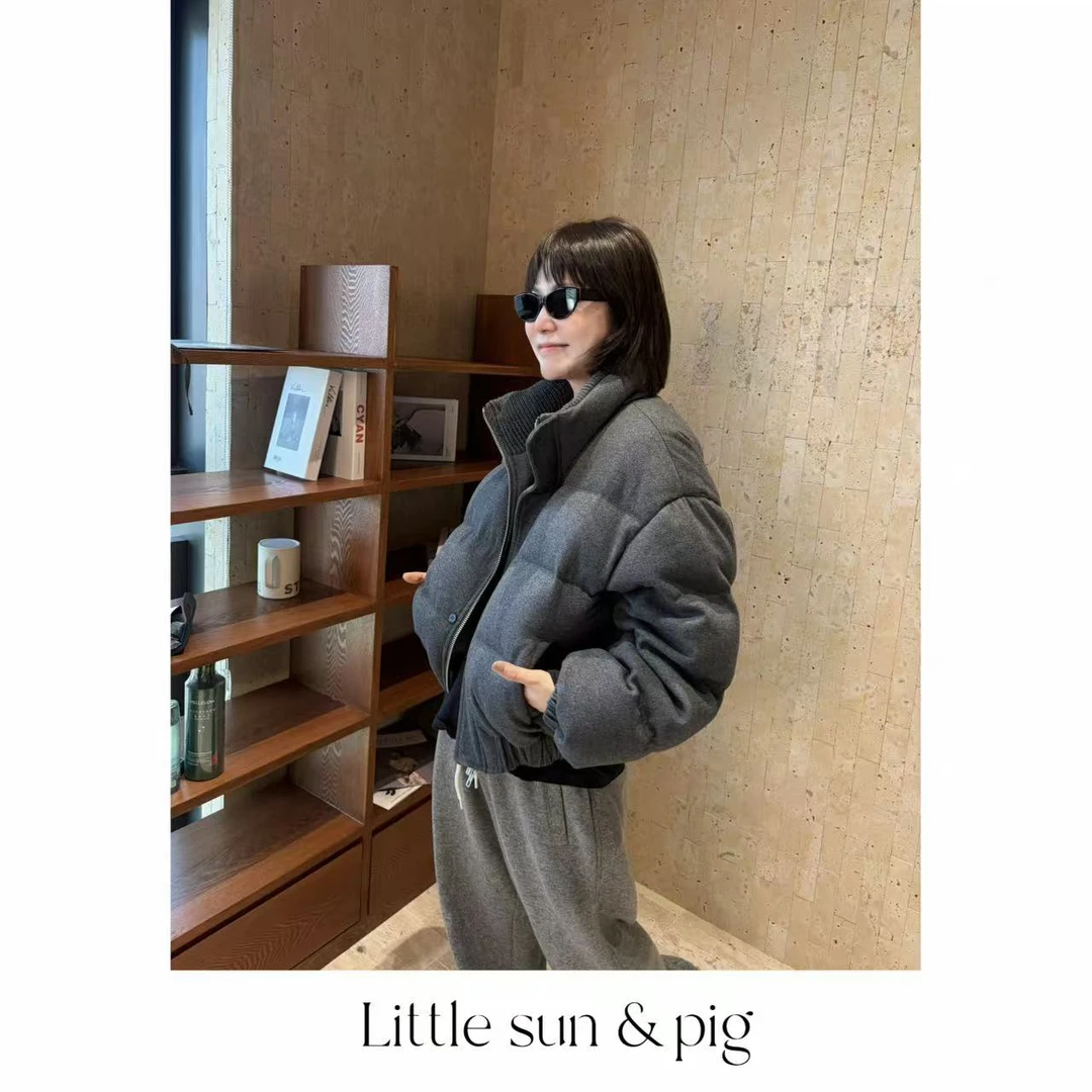 S立体剪裁英国MOON羽绒服 no退no换