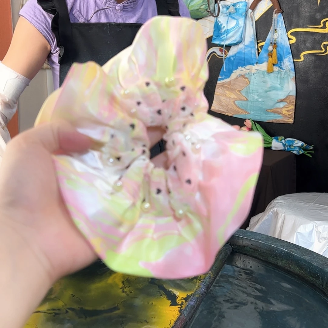 162精品圆饼发圈手作x新品