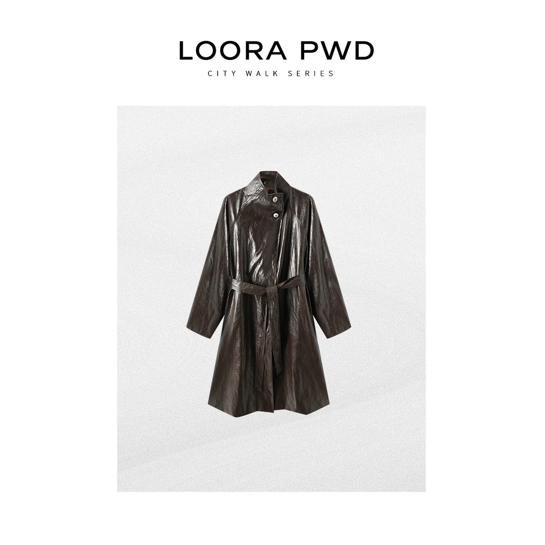 LOORAPWD/罗拉密码【鲲之梦境】时尚复古风衣25CJCB0160Y