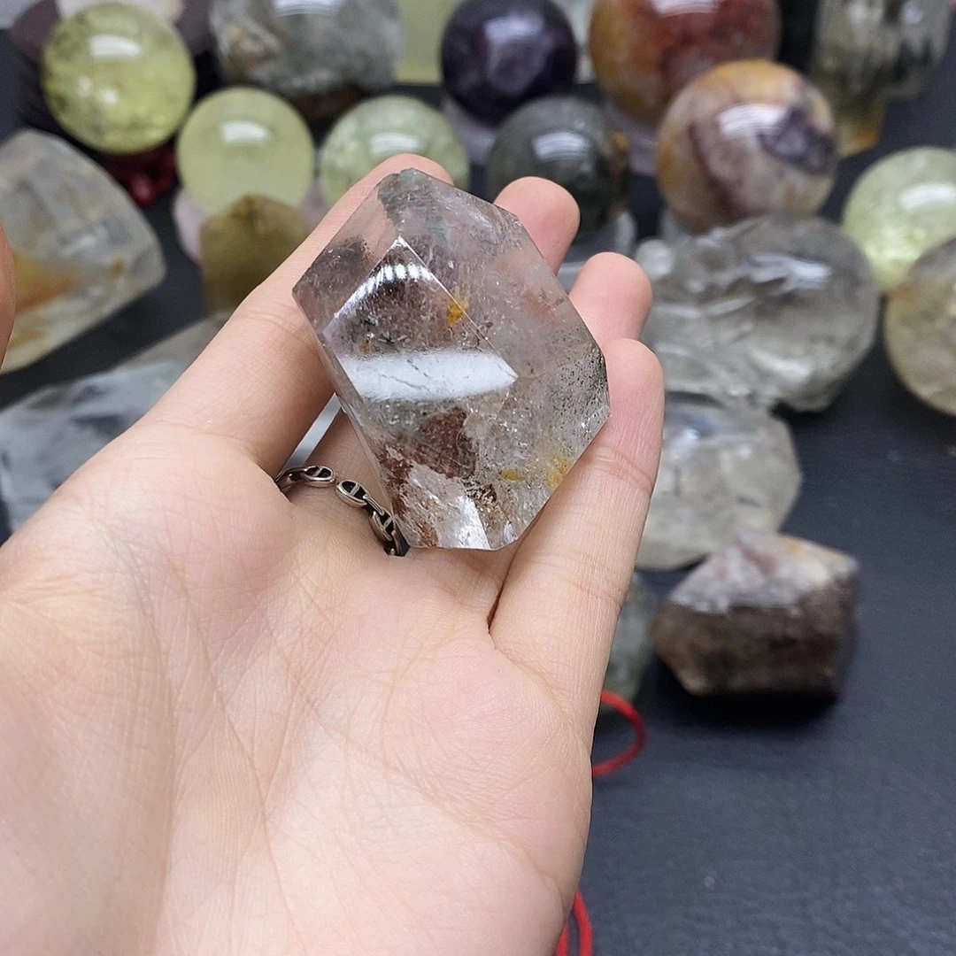 未镶嵌水晶珠宝半成品158水晶石