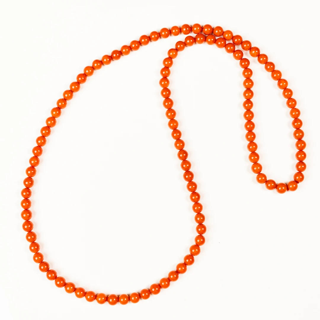 BJNH0004川料南红108颗（天然珠宝多样性发其一）